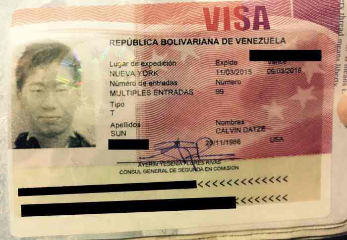 Venezuela Visa for Indians people