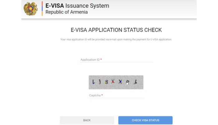 visa application Armenia