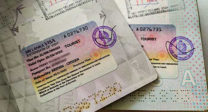 Sri Lanka Visa on Arrival