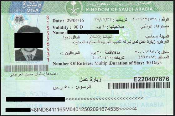 Saudi Arabia Visa for Indians